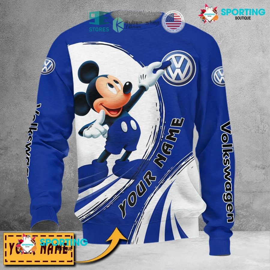 NEW Mickey mouse Volkswagen Custom Name Polo Shirt 5 personalized mickey mouse volkswagen 3d shirt hoodie 5 80892