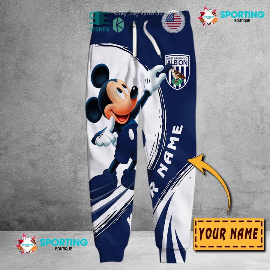 NEW Mickey mouse West Bromwich Albion F.C Custom Name Polo Shirt 6 personalized mickey mouse west bromwich albion f c 3d shirt hoodie 6 99932