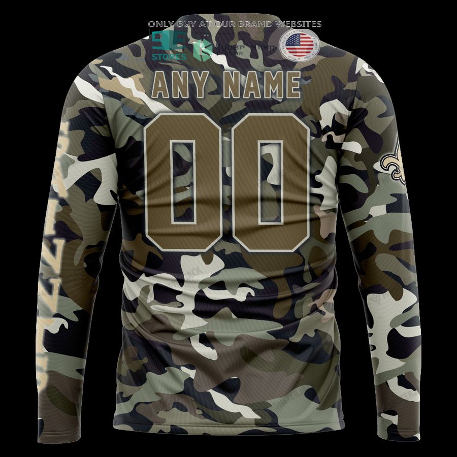 NEW New Orleans Saints Skull Camo Custom Name Hoodie, Shirt 10 personalized new orleans saints skull camo 3d shirt hoodie 10 47433