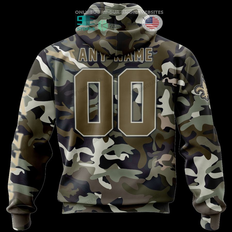 NEW New Orleans Saints Skull Camo Custom Name Hoodie, Shirt 5 personalized new orleans saints skull camo 3d shirt hoodie 5 54578