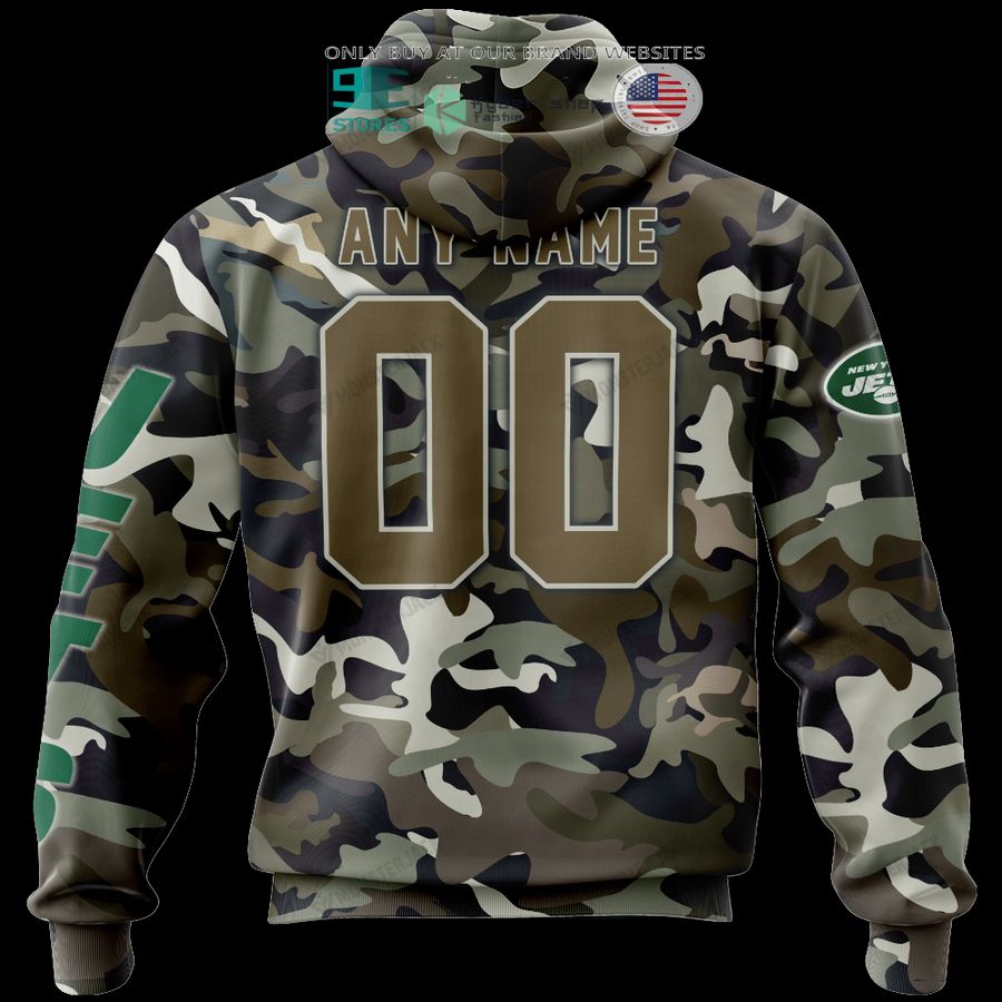 NEW New York Jets Skull Camo Custom Name Hoodie, Shirt 4 personalized new york jets skull camo 3d shirt hoodie 4 11484