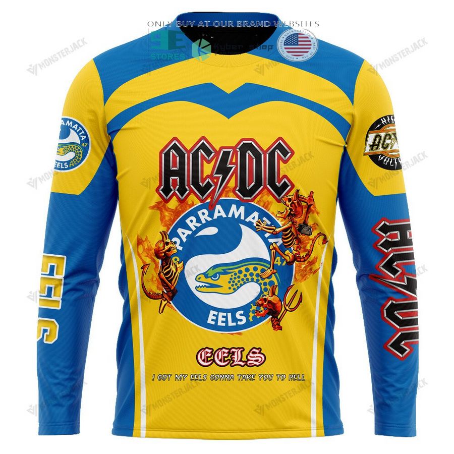 NEW Parramatta Eels ACDC Custom Name Hoodie, Shirt 8 personalized parramatta eels ac dc 3d shirt hoodie 8 87004