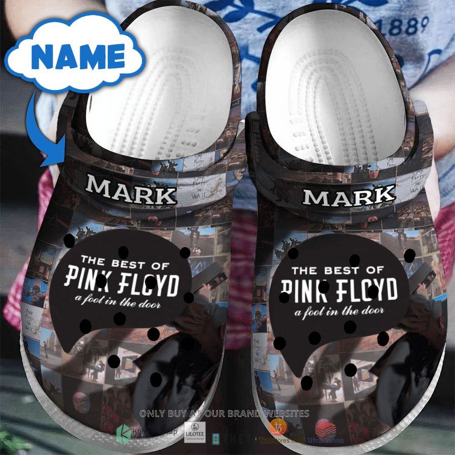 personalized pink floyd a foot in the door crocband clog 1 6774