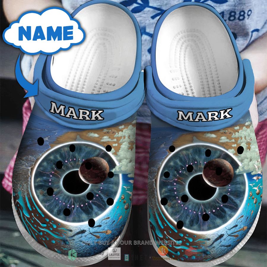 personalized pink floyd pulse crocband clog 1 48519