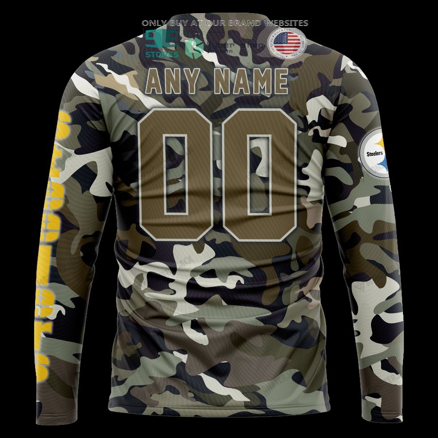 NEW Pittsburgh Steelers Skull Camo Custom Name Hoodie, Shirt 12 personalized pittsburgh steelers skull camo 3d shirt hoodie 12 19683