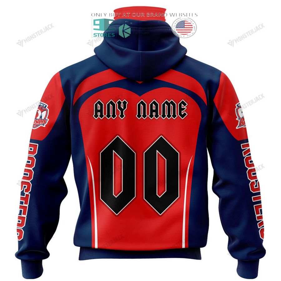 NEW Sydney Roosters ACDC Custom Name Hoodie, Shirt 6 personalized sydney roosters ac dc 3d shirt hoodie 6 77033