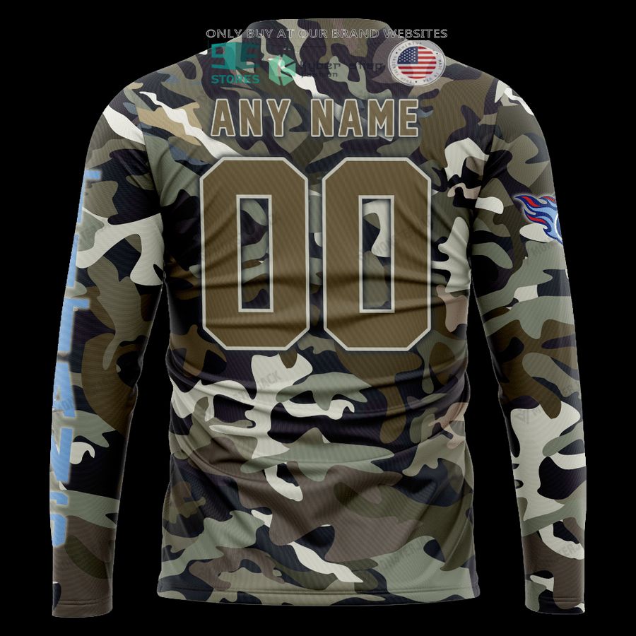 NEW Tennessee Titans Skull Camo Custom Name Hoodie, Shirt 10 personalized tennessee titans skull camo 3d shirt hoodie 10 30548