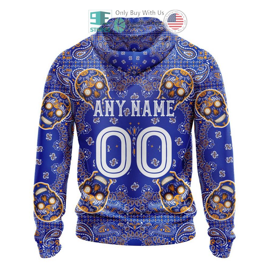 NEW Personalized Tigres Uanl Sugar Skull Dia De Muertos 3D Hoodie, Shirt 3 personalized tigres uanl sugar skull dia de muertos 3d shirt hoodie 3 95399