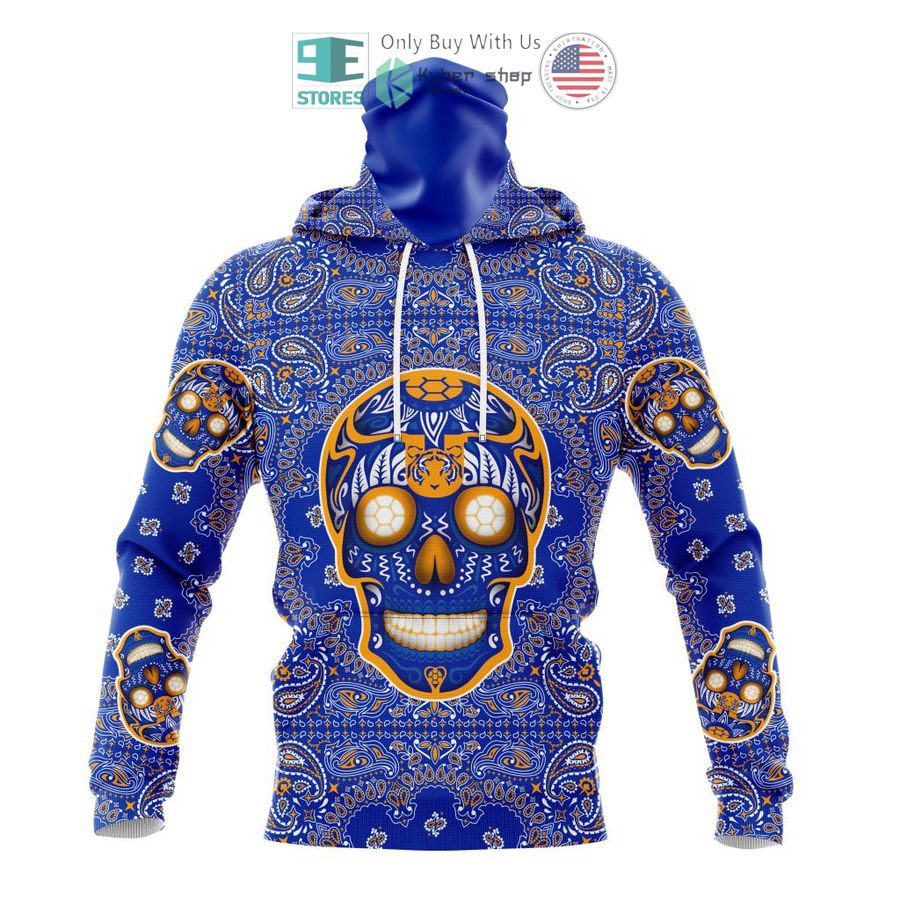 NEW Personalized Tigres Uanl Sugar Skull Dia De Muertos 3D Hoodie, Shirt 4 personalized tigres uanl sugar skull dia de muertos 3d shirt hoodie 4 88890