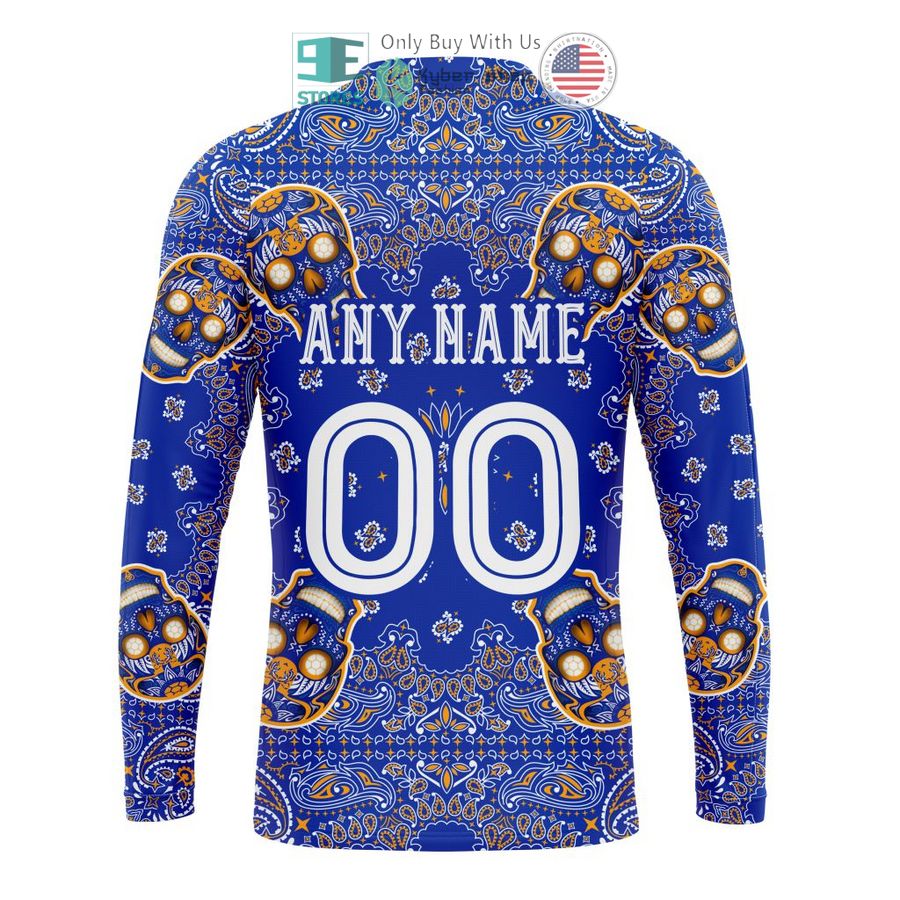 NEW Personalized Tigres Uanl Sugar Skull Dia De Muertos 3D Hoodie, Shirt 7 personalized tigres uanl sugar skull dia de muertos 3d shirt hoodie 7 49003