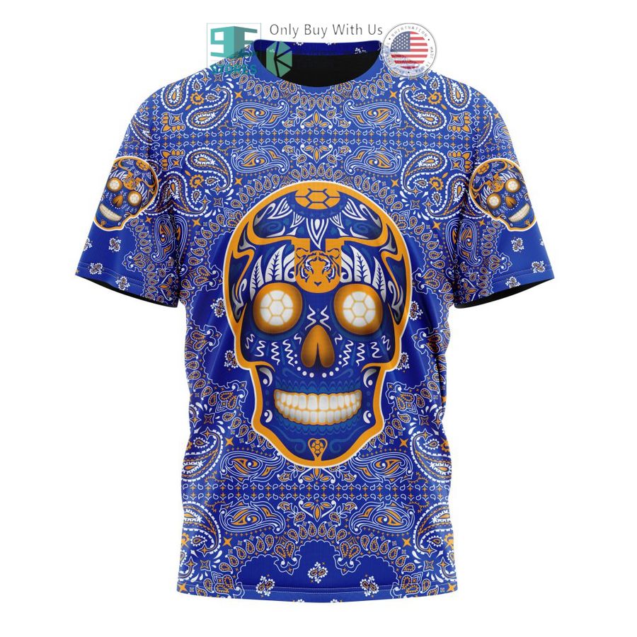 NEW Personalized Tigres Uanl Sugar Skull Dia De Muertos 3D Hoodie, Shirt 8 personalized tigres uanl sugar skull dia de muertos 3d shirt hoodie 8 20391