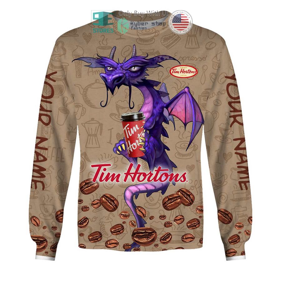 NEW Personalized Tim Hortons Grumpy Dragon My Four Moods 3D Hoodie, Shirt 5 personalized tim hortons grumpy dragon my four moods 3d shirt hoodie 5 20746