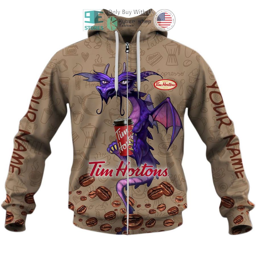 NEW Personalized Tim Hortons Grumpy Dragon My Four Moods 3D Hoodie, Shirt 6 personalized tim hortons grumpy dragon my four moods 3d shirt hoodie 6 55113