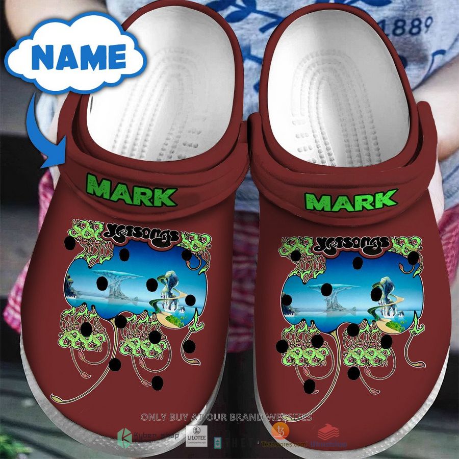 personalized yes band yessongs crocband clog 1 37144