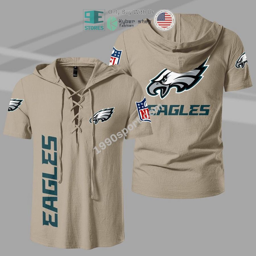 NEW Philadelphia Eagles NFL Men Drawstring Shirt 3 philadelphia eagles nfl drawstring shirt 3 59459