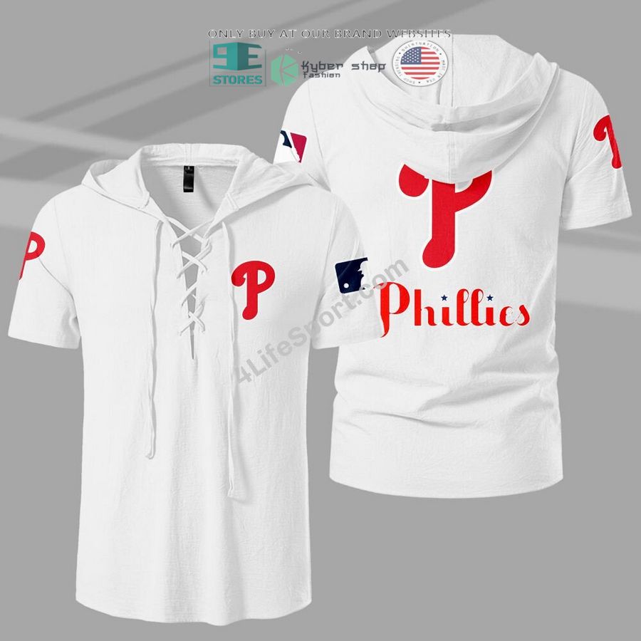 NEW Philadelphia Phillies Men Drawstring Shirt 5 philadelphia phillies drawstring shirt 5 48414