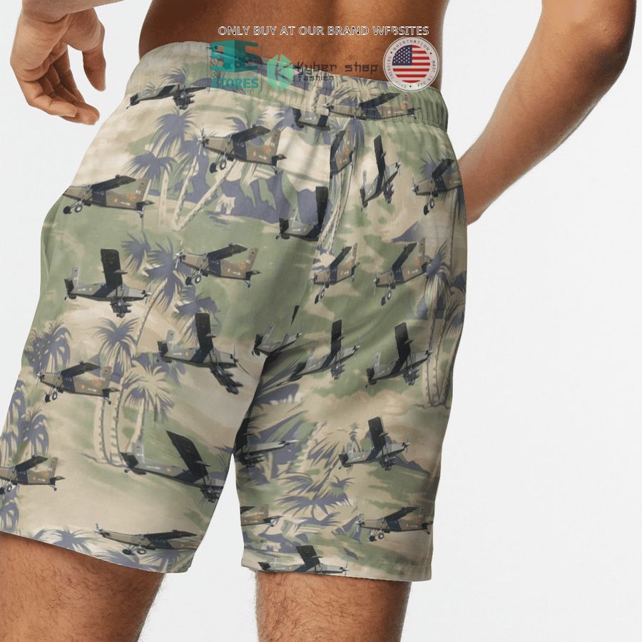NEW Pilatus PC-6 French Army green Hawaii Shirt, Shorts 11 pilatus pc 6 french army green hawaiian shirt shorts 11 75794