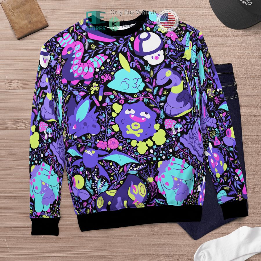 NEW Poison Type Sweatshirt 6 poison type sweatshirt sweater 6 84165