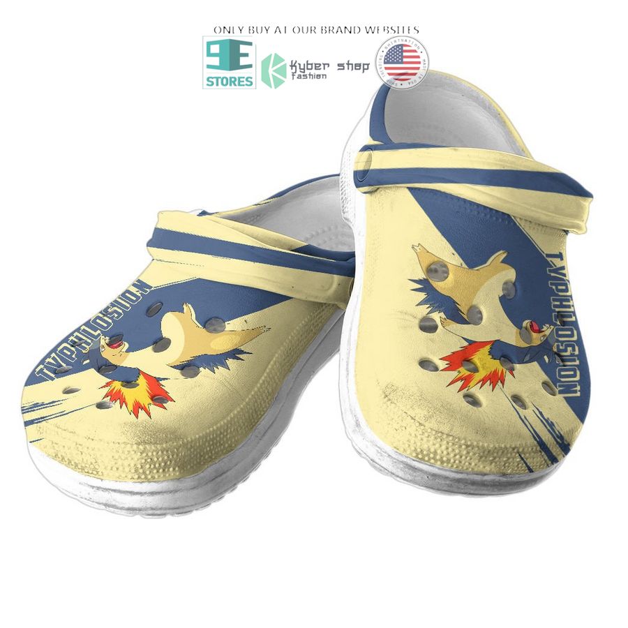 pokemon typhlosion crocs crocband shoes 2 4931