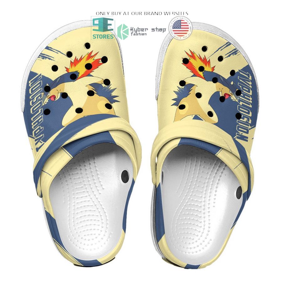 NEW Pokemon Typhlosion Crocband Clog 3 pokemon typhlosion crocs crocband shoes 3 26791