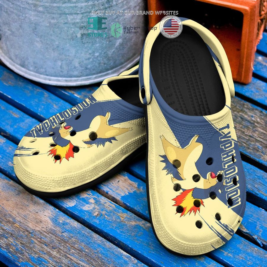 NEW Pokemon Typhlosion Crocband Clog 4 pokemon typhlosion crocs crocband shoes 4 83012