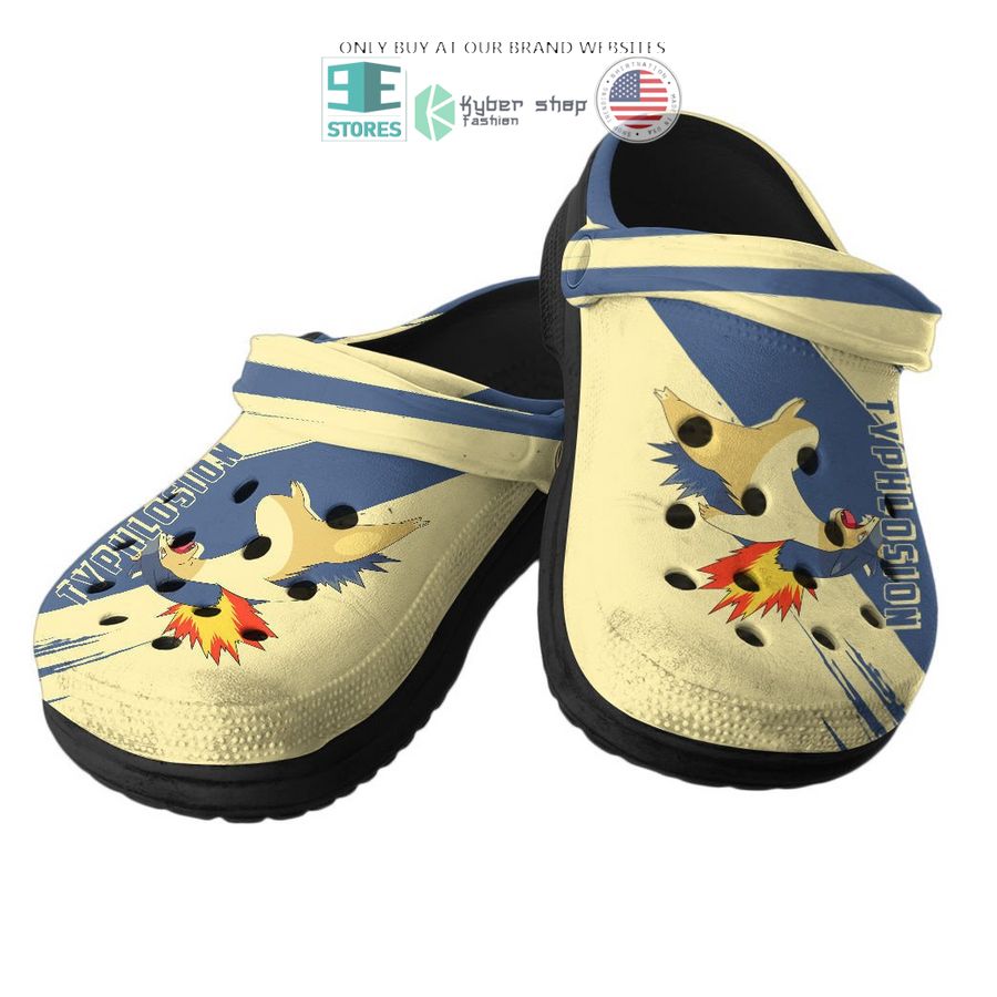 NEW Pokemon Typhlosion Crocband Clog 5 pokemon typhlosion crocs crocband shoes 5 89643