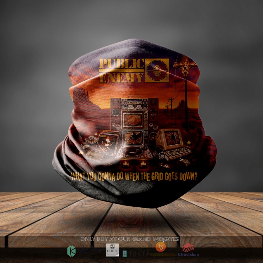 public enemy what you gonna do when the grid goes down bandana 1 91368