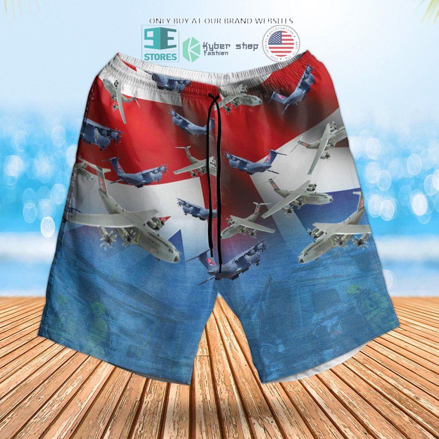NEW RAF Atlas C.1 A400M Hawaii Shirt, Shorts 3 raf atlas c 1 a400m hawaiian shirt shorts 3 61657