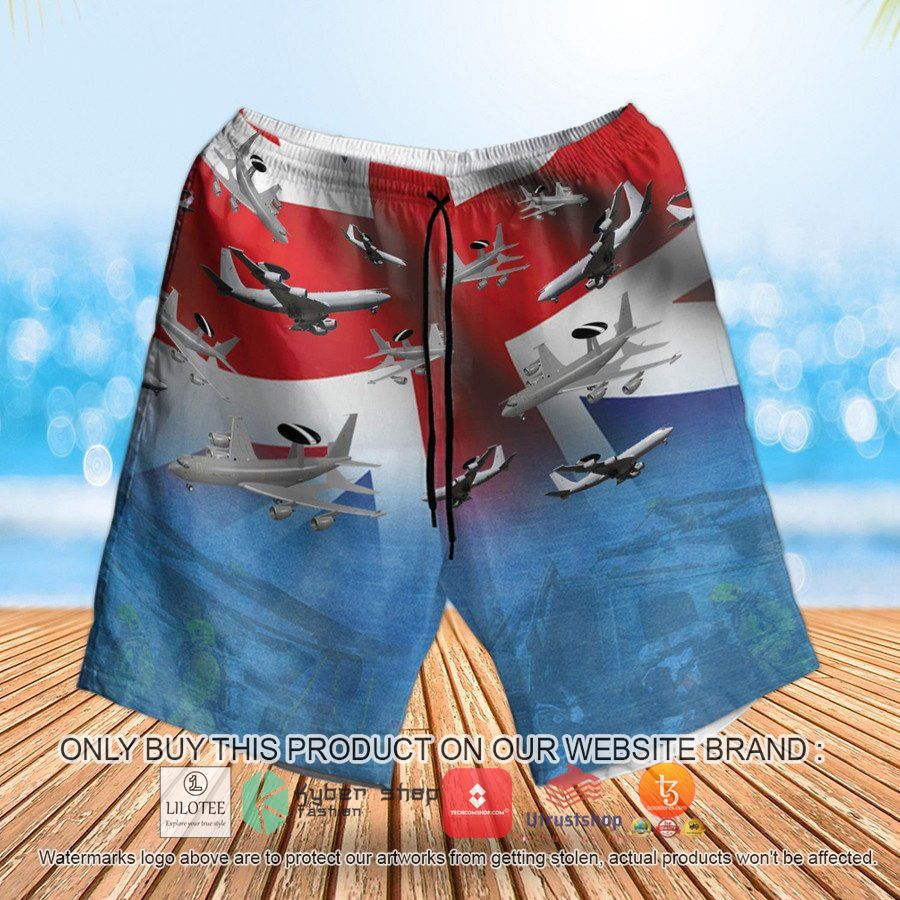 HOT RAF Boeing E-3D Sentry AEW1 Blue Hawaiian Shirt, Shorts 5 raf boeing e 3d sentry aew1 blue hawaiian shirt beach shorts 5 60989
