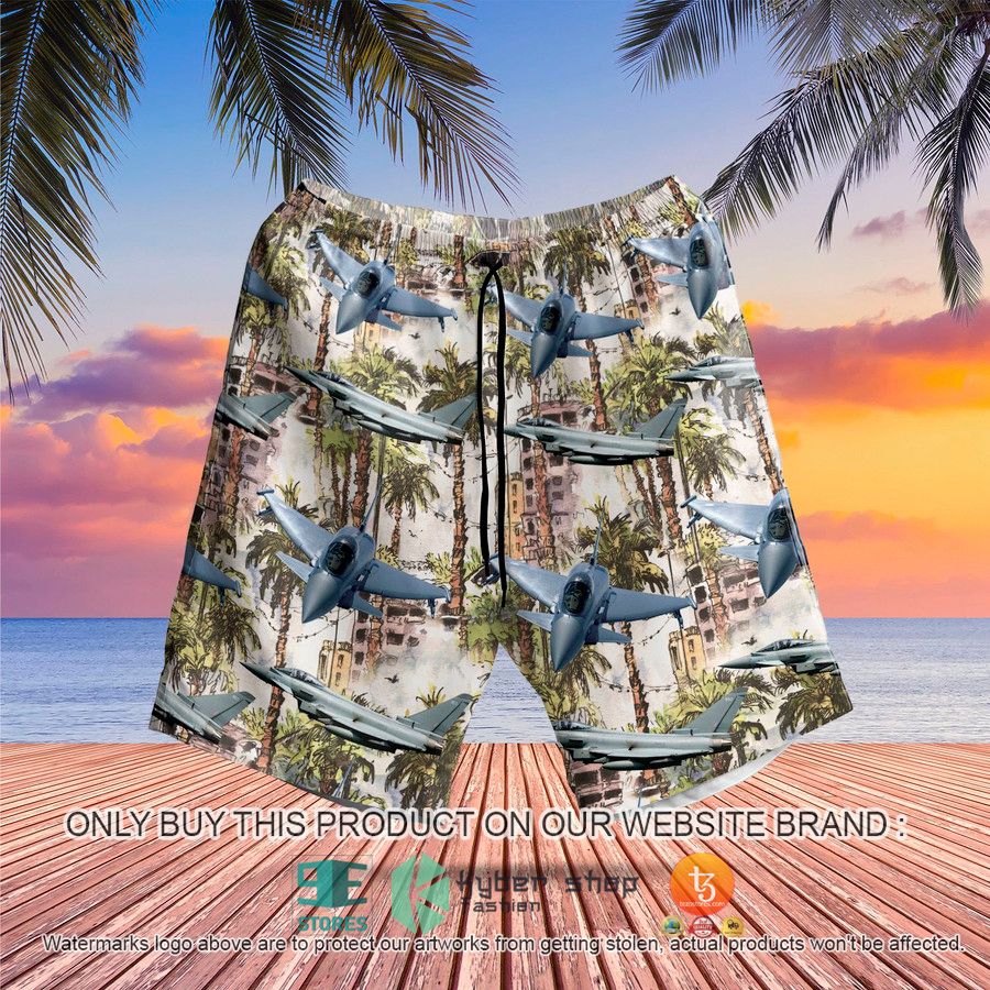 NEW RAF Eurofighter Typhoon FGR4 white Hawaii Shirt 3 raf eurofighter typhoon fgr4 white hawaiian shirt shorts 3 32136