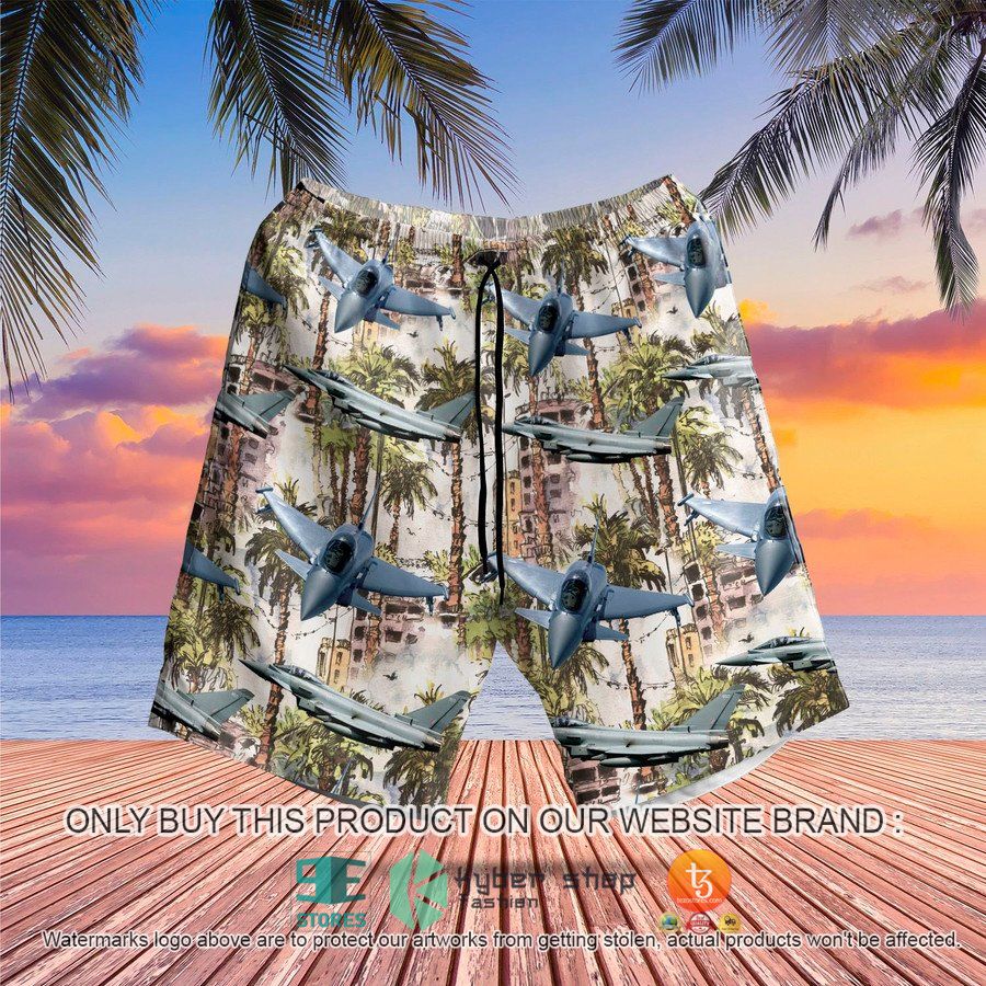 NEW RAF Eurofighter Typhoon FGR4 white Hawaii Shirt 4 raf eurofighter typhoon fgr4 white hawaiian shirt shorts 4 56932