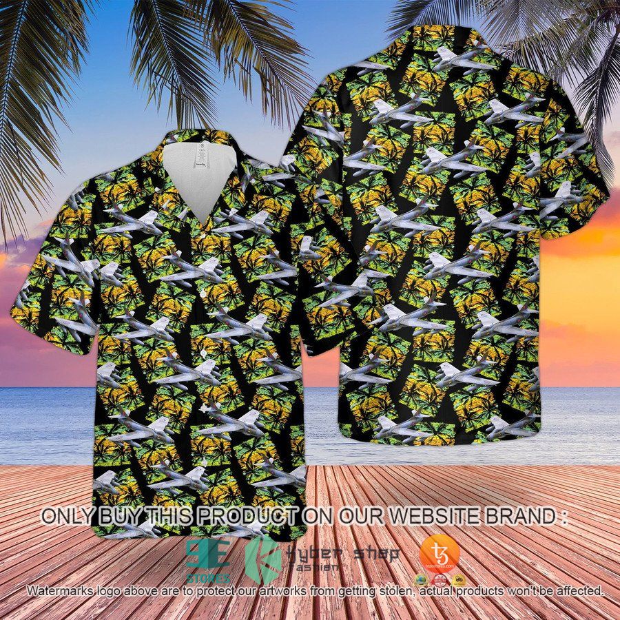 NEW RAF Historical Hawker Hunter Hawaii Shirt 2 raf historical hawker hunter hawaiian shirt shorts 2 21000