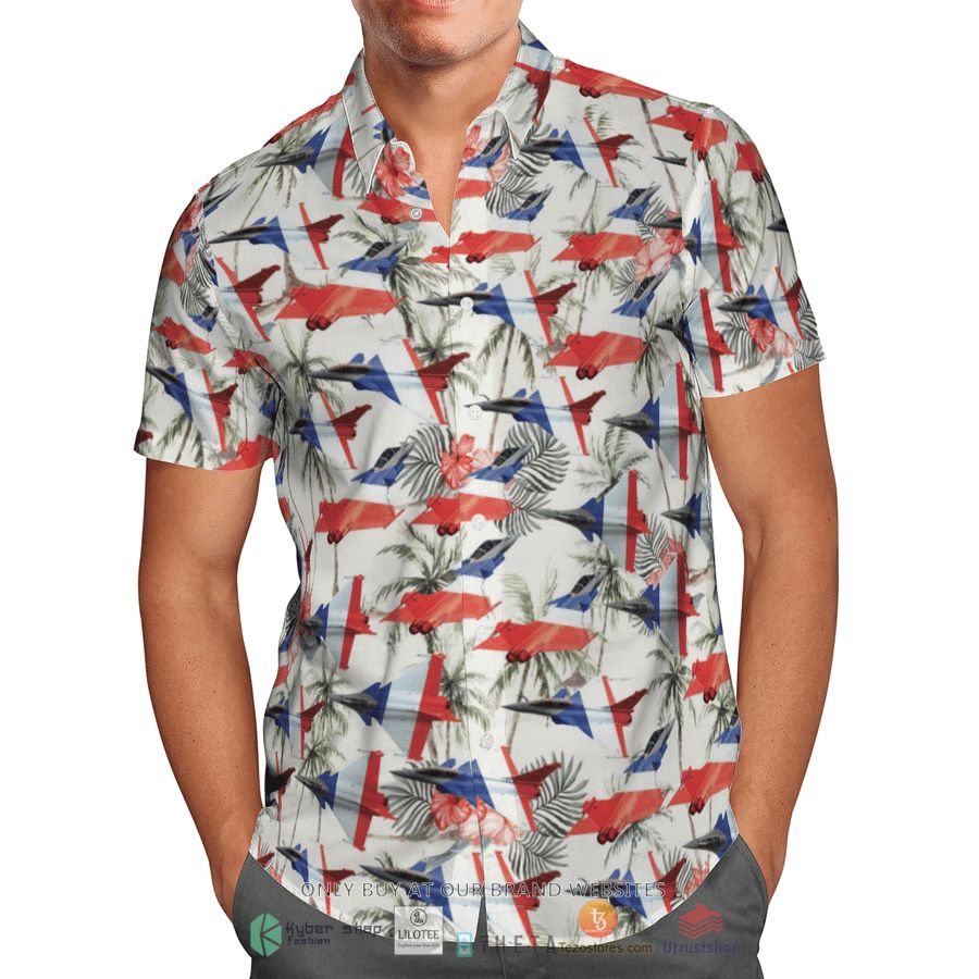 BEST Rafale Solo Display White Hawaiian Shirt 3 rafale solo display white short sleeve hawaiian shirt 3 13587