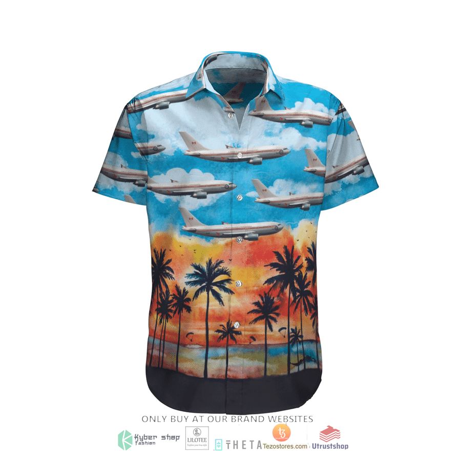 rcaf airbus cc 150 polaris a310 304 short sleeve hawaiian shirt 2 64973