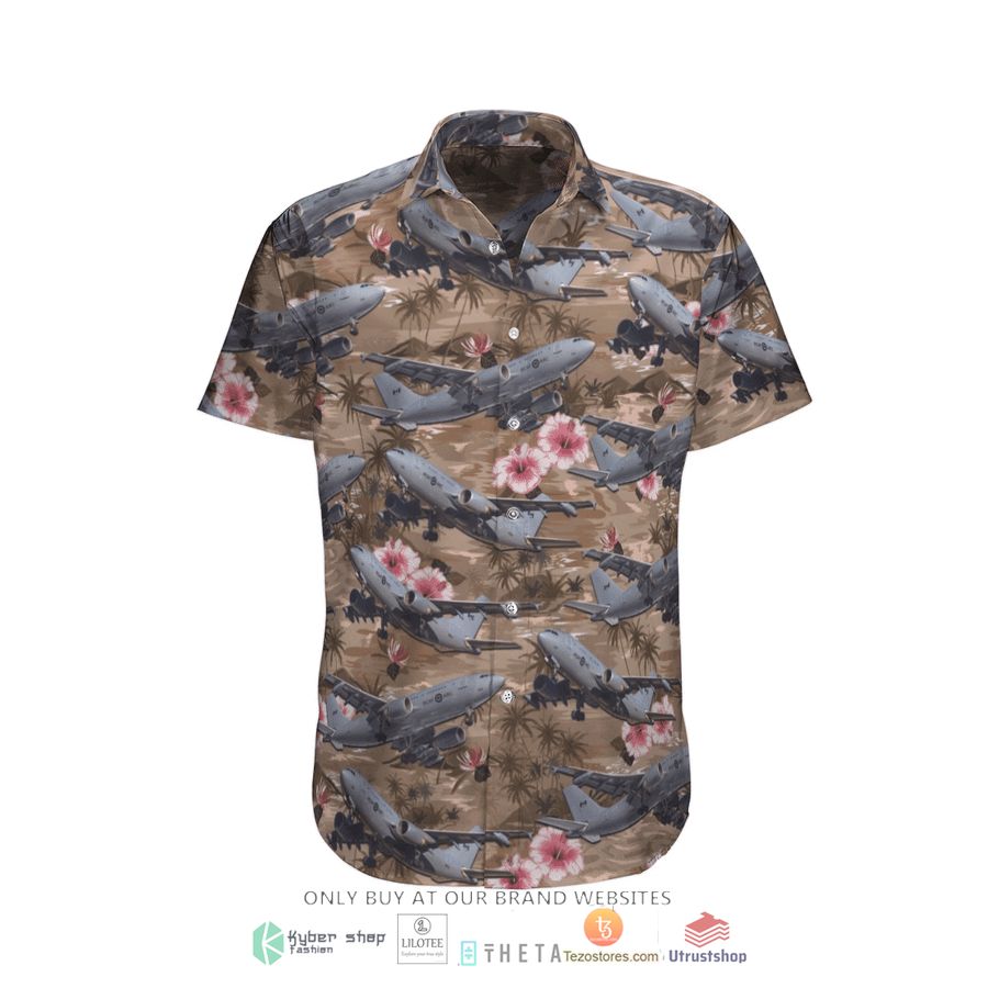 rcaf airbus cc 150 polaris a310 304f vintage short sleeve hawaiian shirt 2 41488