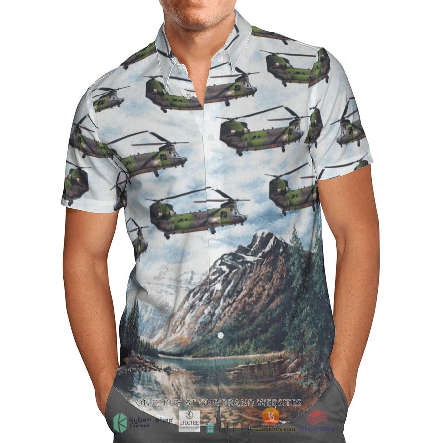 BEST RCAF CH-147 Chinook Mountain Hawaiian Shirt 4 rcaf ch 147 chinook mountain short sleeve hawaiian shirt 4 35960