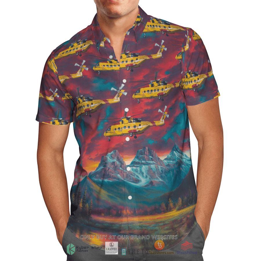 BEST RCAF EHI CH-149 Cormorant EH-101 Mk511 SAR Hawaiian Shirt 4 rcaf ehi ch 149 cormorant eh 101 mk511 sar short sleeve hawaiian shirt 4 86836