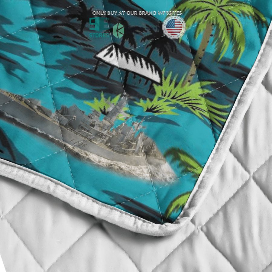 NEW RN DUKE CLASS TYPE 23 FRIGATE Quilt Blanket 12 rn duke class type 23 frigate quilt 12 14348