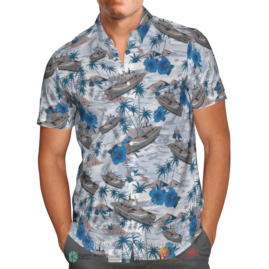 BEST RN Historical Invincible-class Aircraft Carrier Hawaiian Shirt 3 rn historical invincible class aircraft carrier short sleeve hawaiian shirt 3 28601