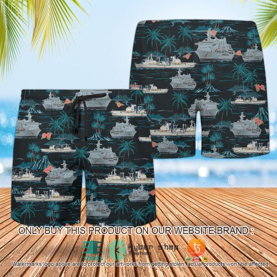 NEW RN Historical RFA Fort George A388 Hawaii Shirt 4 rn historical rfa fort george a388 hawaiian shirt shorts 4 26851