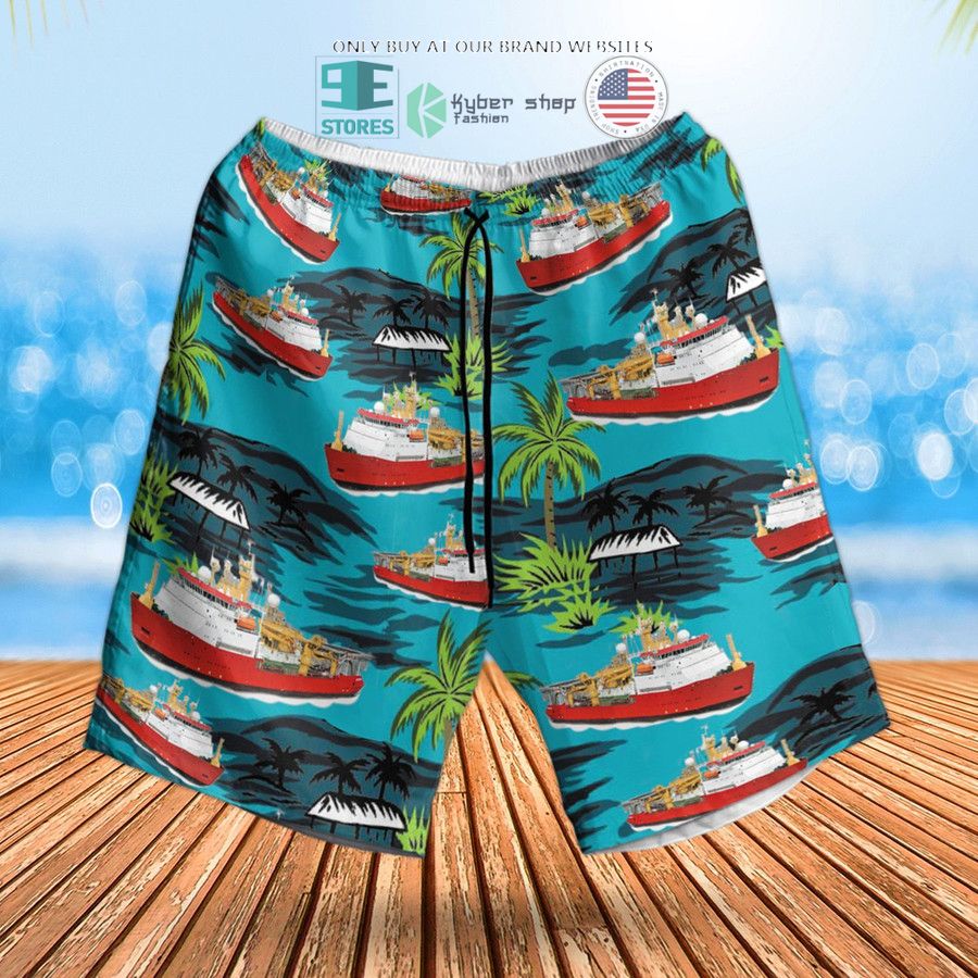 NEW RN HMS Protector A173 Hawaii Shirt, Shorts 3 rn hms protector a173 hawaiian shirt shorts 3 15978