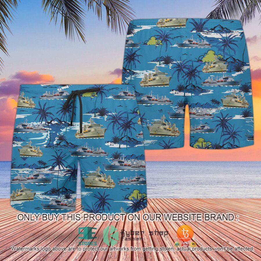 NEW RN RFA Fort Victoria A387 Replenishment Oiler Hawaii Shirt 4 rn rfa fort victoria a387 replenishment oiler hawaiian shirt shorts 4 36493