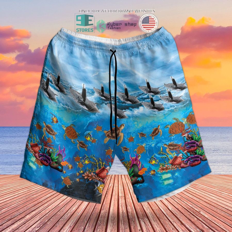NEW RN Vanguard Class Ballistic Missile Submarine Ocean Hawaii Shirt, Shorts 3 rn vanguard class ballistic missile submarine ocean hawaiian shirt shorts 3 30482