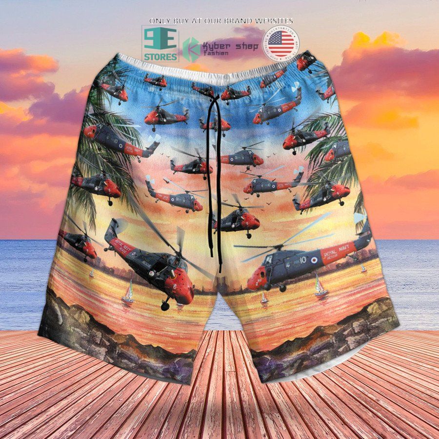 NEW RN Westland Wessex Search And Rescue Hawaii Shirt, Shorts 4 rn westland wessex search and rescue hawaiian shirt shorts 4 93894