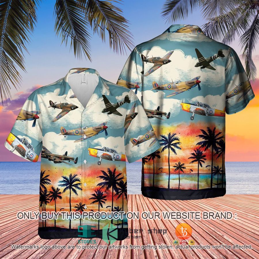 NEW Royal Air Force Battle Of Britain Historical Aircrafts Sky Hawaii Shirt 9 royal air force battle of britain historical aircrafts sky hawaiian shirt shorts 1 77960