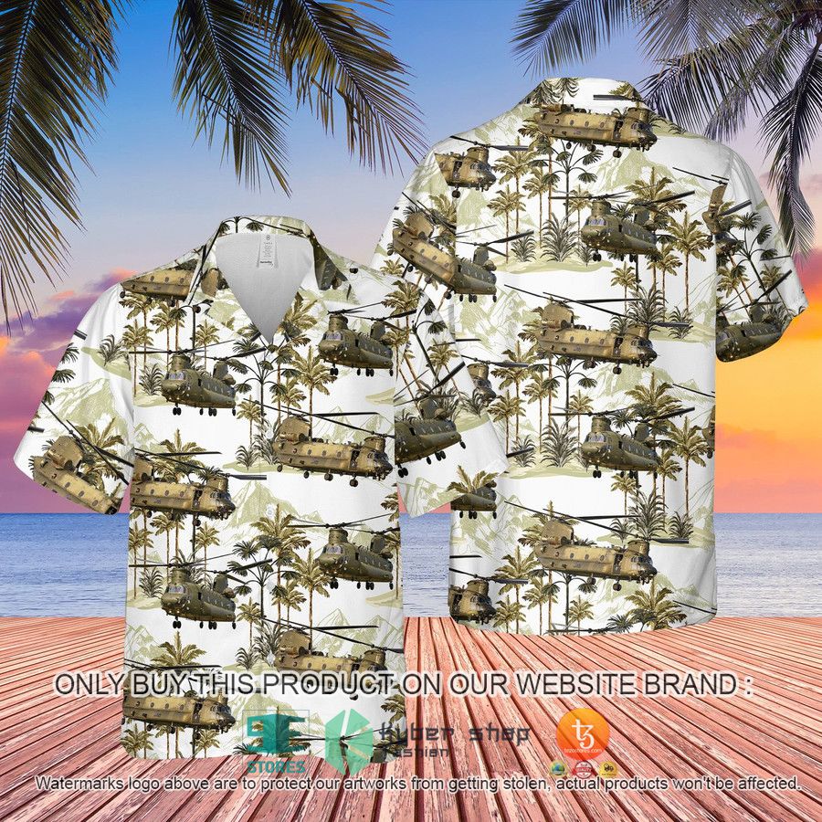 NEW Royal Air Force Boeing Chinook palm tree Hawaii Shirt 3 royal air force boeing chinook palm tree hawaiian shirt shorts 3 37760