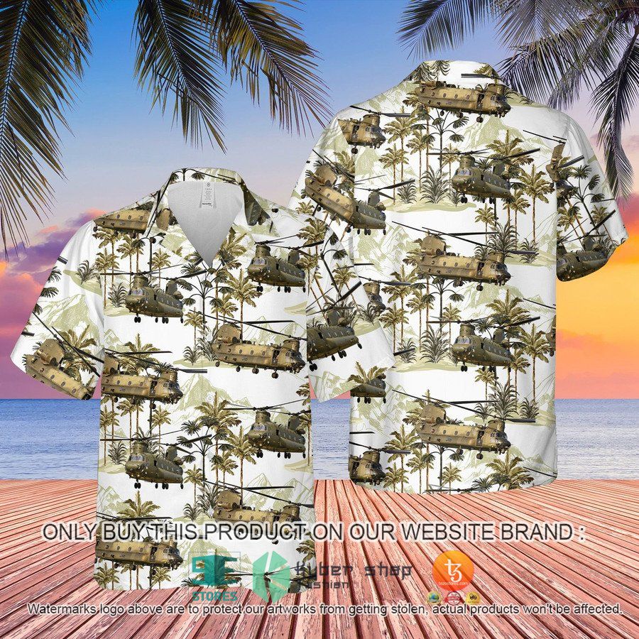 NEW Royal Air Force Boeing Chinook palm tree Hawaii Shirt 4 royal air force boeing chinook palm tree hawaiian shirt shorts 4 8465