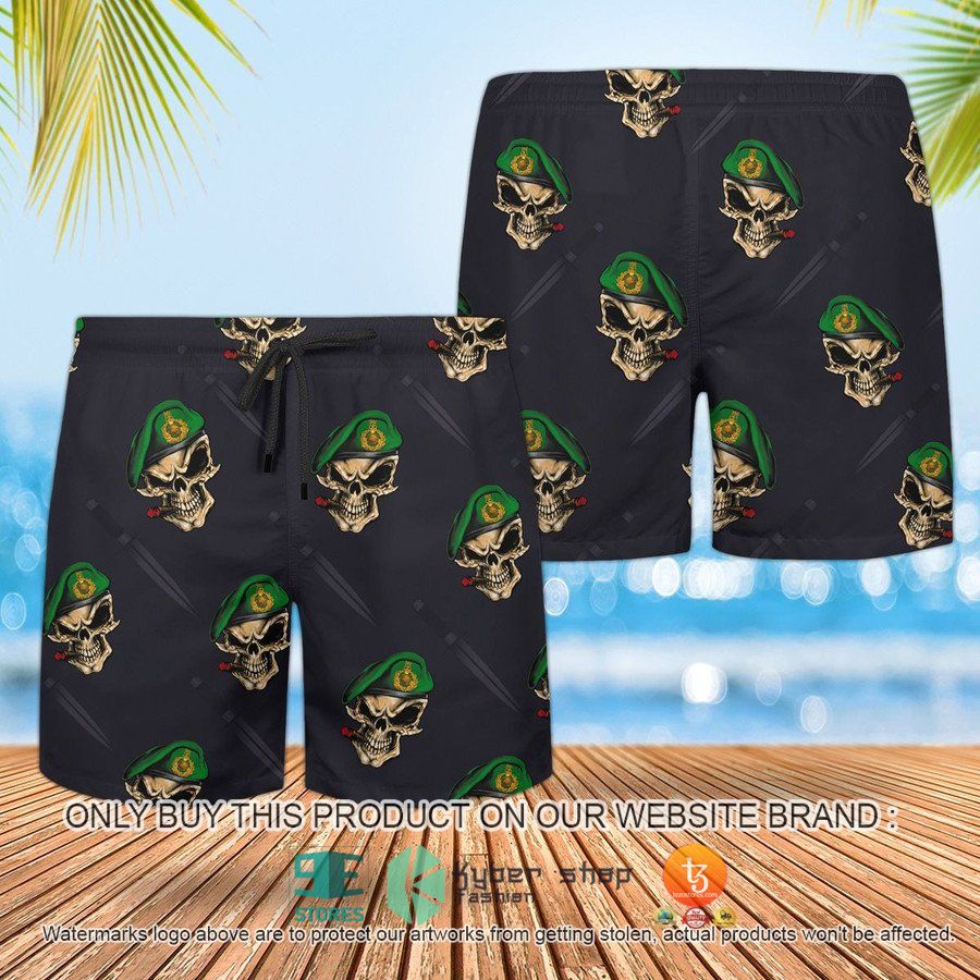 NEW Royal Marines Commando Skull Dagger Hawaii Shirt 4 royal marines commando skull dagger hawaiian shirt shorts 4 81297