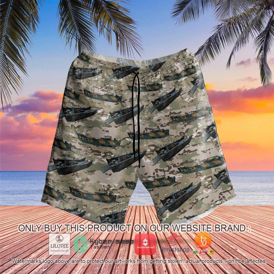 HOT Royal Marines LCU Mk 10 Hawaiian Shirt, Shorts 6 royal marines lcu mk 10 hawaiian shirt beach shorts 6 68845