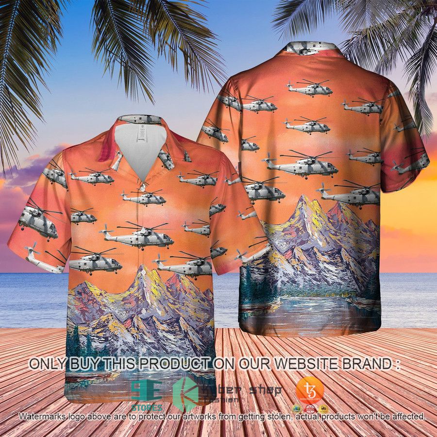 NEW Royal Navy AW101 Merlin HM2 Hawaii Shirt 1 royal navy aw101 merlin hm2 hawaiian shirt shorts 1 36664
